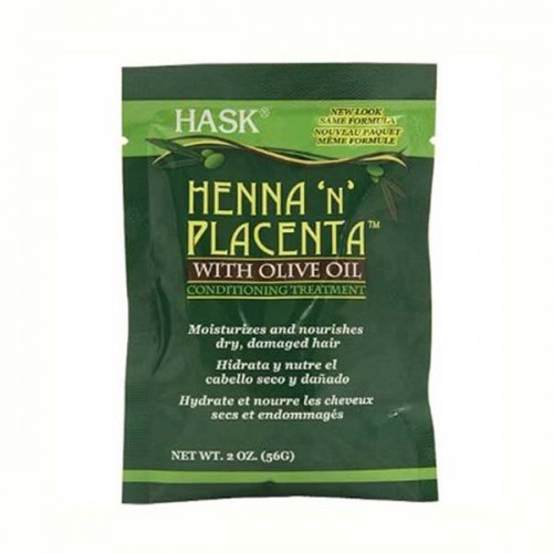 Hask Henna 'N Placenta with Olive Oil 2oz